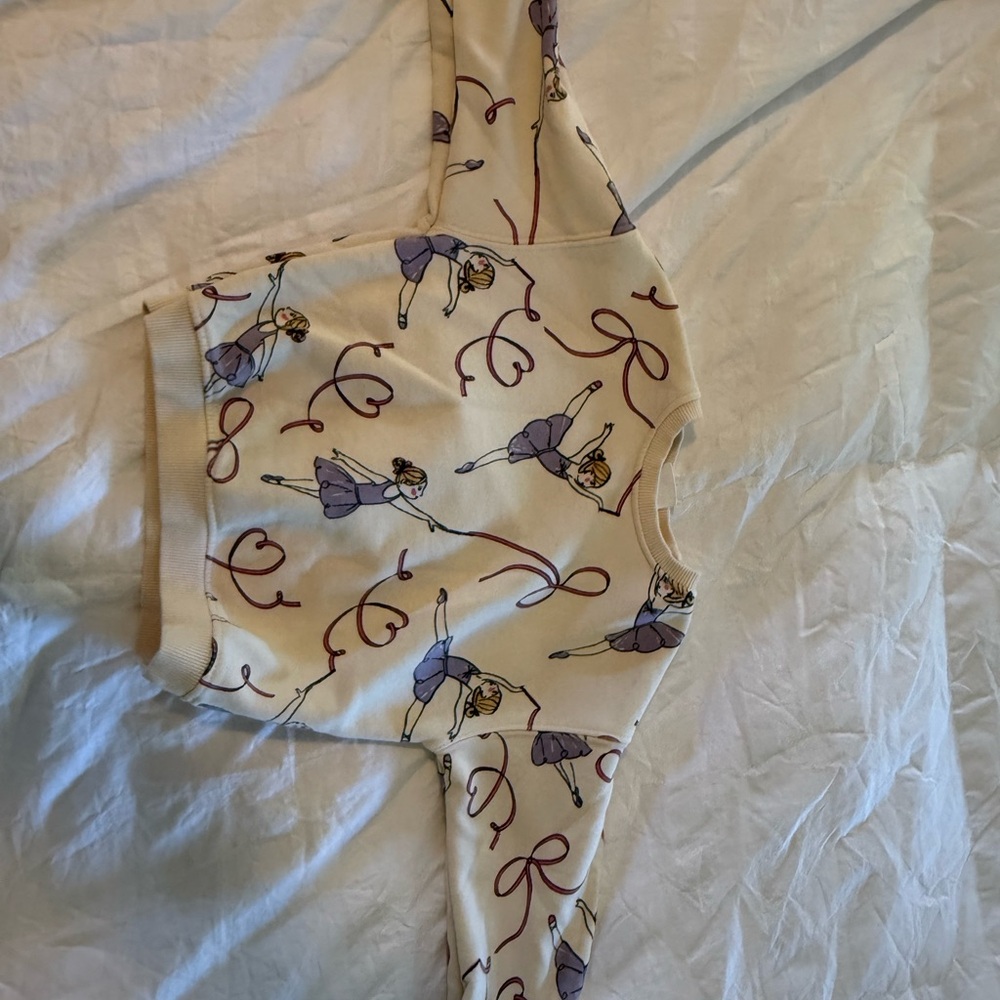 Zara girls Printed Ballerina Sweatshirt - Picture 7 of 7